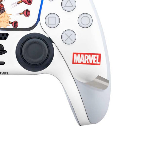 Marvel Deadpool Babypool Shooting PS5 Controller Skin